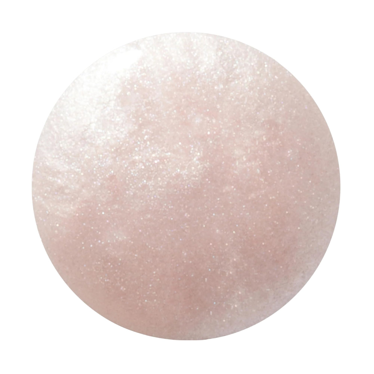 Dazzle Dry nail swatch wheel displaying Endearment pale pink frost for color preview