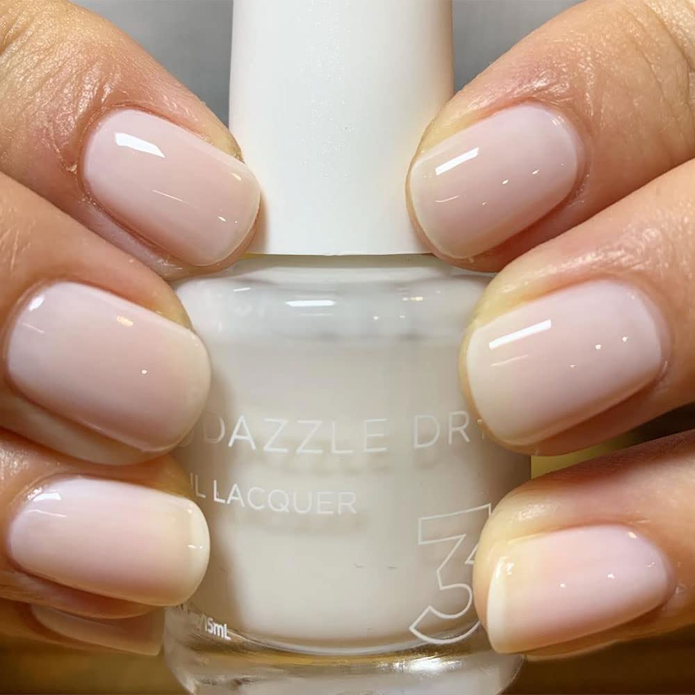 Dazzle Dry bottle in a lifestyle desk scene showing subtle elegance suitable for professionals