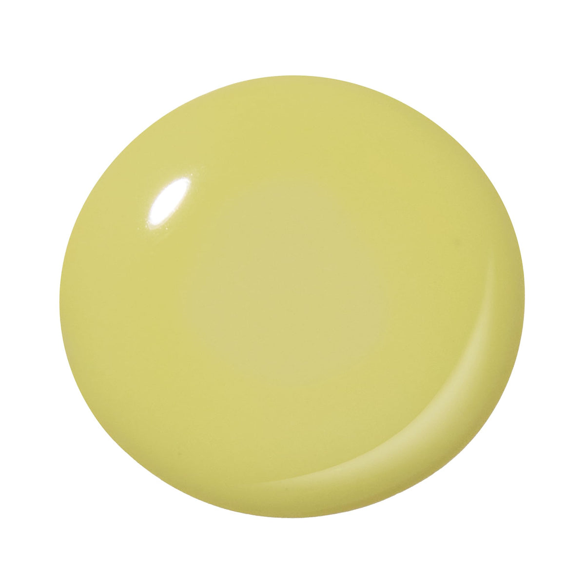 Dazzle Dry lacquer brush stroke showing Fresh Squeezed opacity and smooth coverage