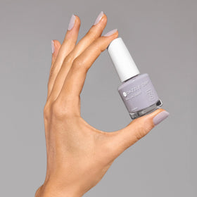 Dazzle Dry nail wheel swatch of Fresh Start showing buildable coverage benefit