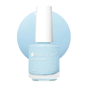 Dazzle Dry front bottle showing Lotion, Please color and glossy finish benefit
