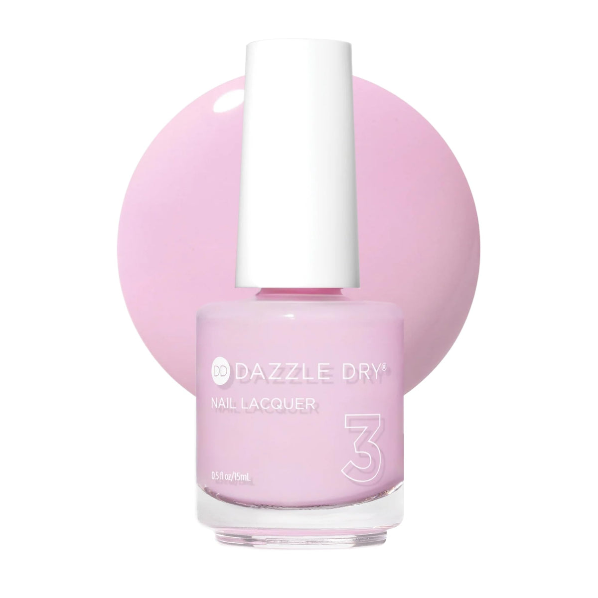 Dazzle Dry front packaging showing Soft Caress shade and clear identification benefit
