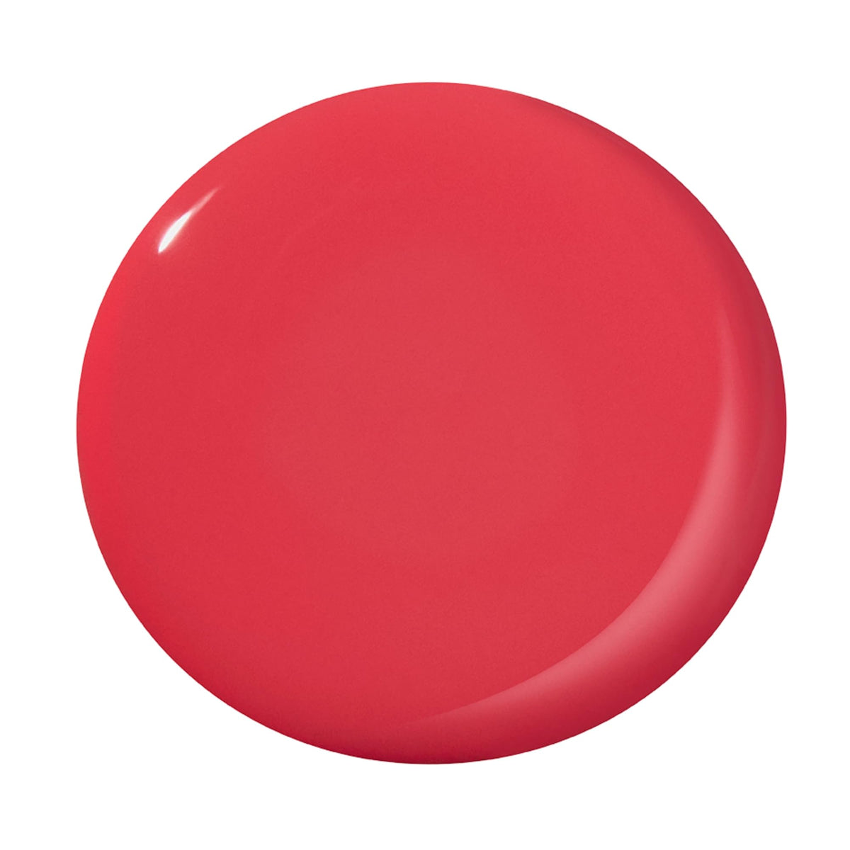 Dazzle Dry brush stroke displaying smooth coral lacquer for even coverage