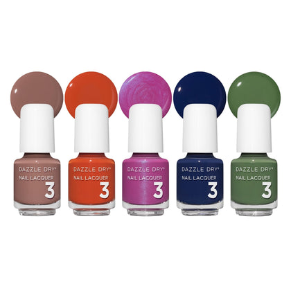 Dazzle Dry front packaging showing Lodge Life mini flight and branding for easy gifting