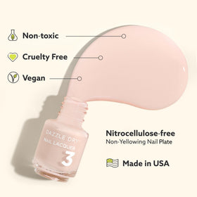 Dazzle Dry mini flight in hand to show scale and travel-ready convenience