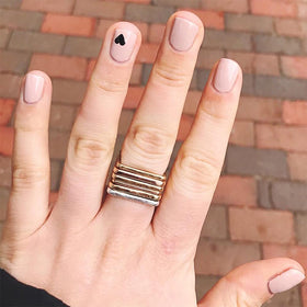 Dazzle Dry Nail Prep bottle top showing easy prep for long wear