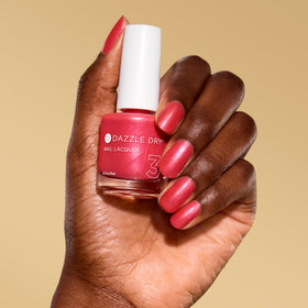 Dazzle Dry texture close-up showing semi-sheer shimmer and depth benefit