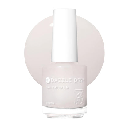 Dazzle Dry bottle front view showing Prima Ballerina shade and sleek packaging benefit