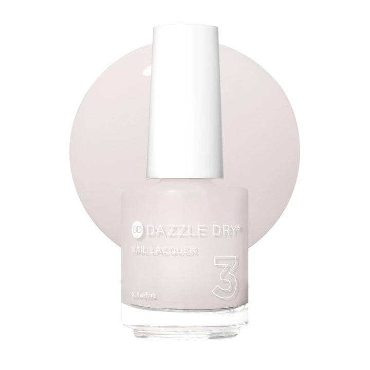 Dazzle Dry bottle front view showing Prima Ballerina shade and sleek packaging benefit