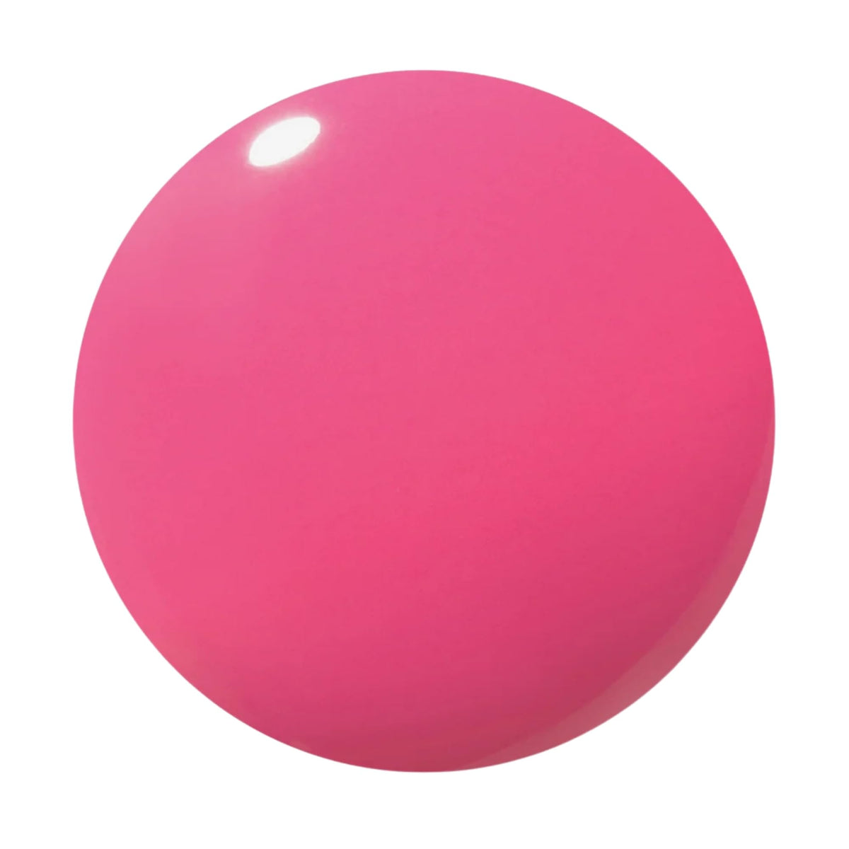 Dazzle Dry brush stroke swatches of raspberry crème showing smooth, opaque coverage