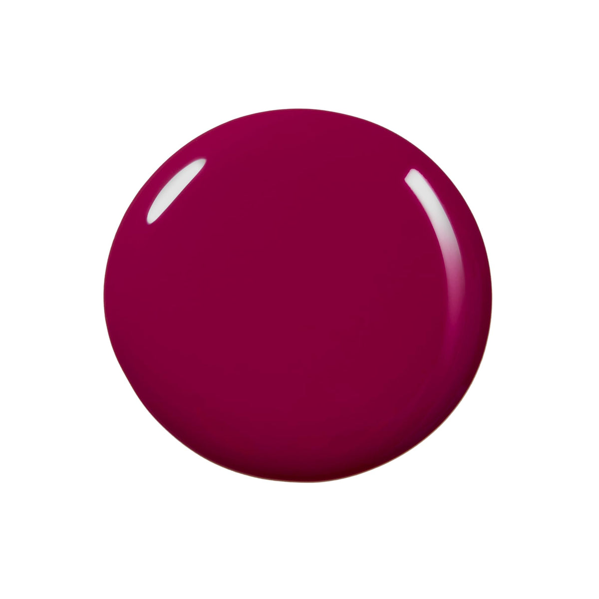 Dazzle Dry brush stroke of Raspberry Rush showing smooth, full coverage