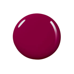 Dazzle Dry brush stroke of Raspberry Rush showing smooth, full coverage