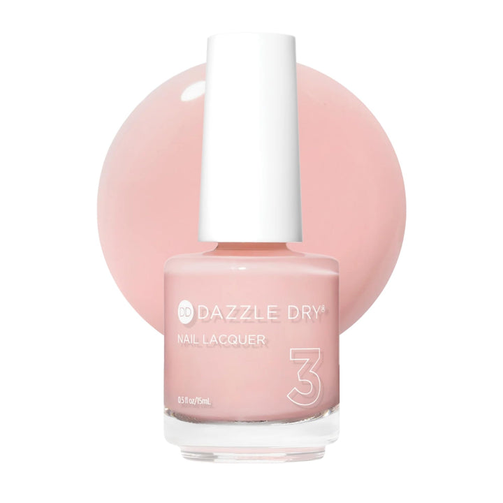 Dazzle Dry bottle front view showing label and glossy finish benefit