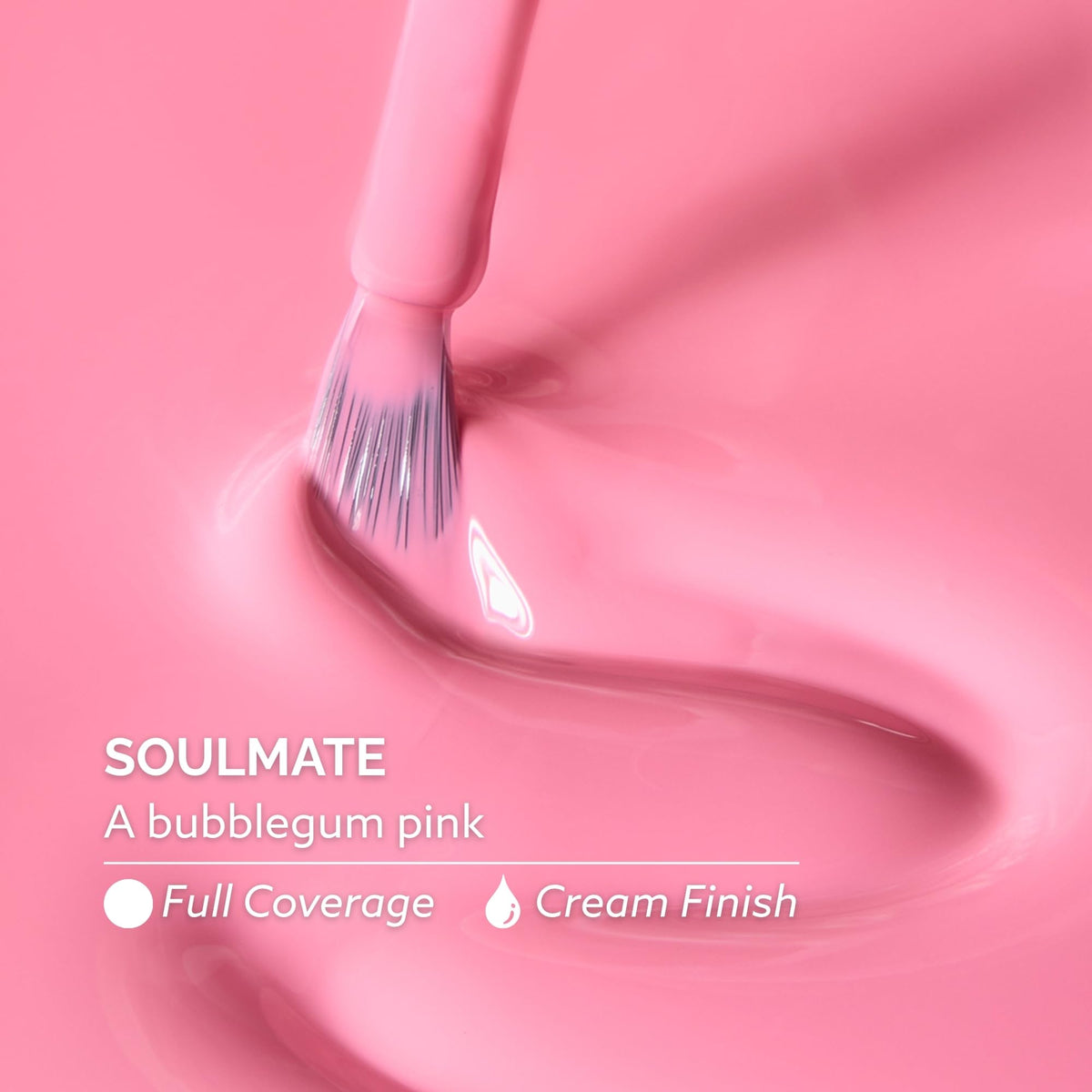 Dazzle Dry Soulmate cap and label highlighting brand and clear shade name identification