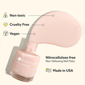 Dazzle Dry texture close-up displaying lightweight formula for balanced conditioning