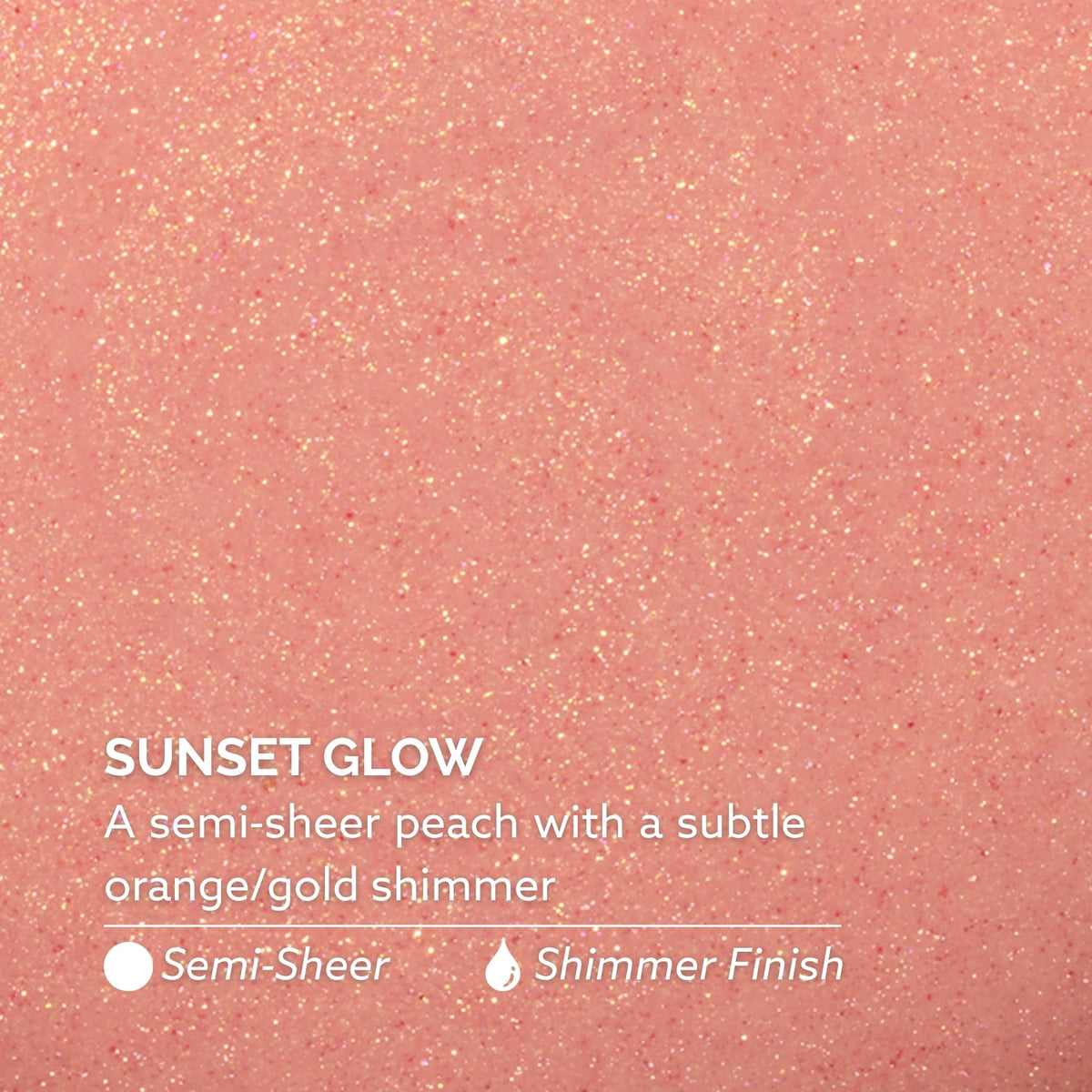 Dazzle Dry swatch on nail tips showing color range and easy buildability benefit