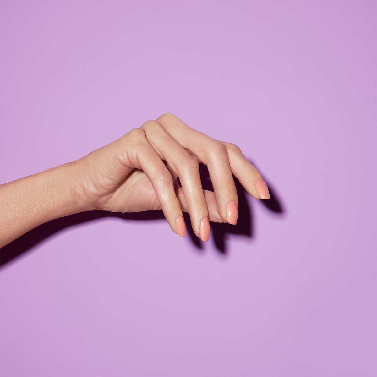 Dazzle Dry three coats demonstrating increased opacity and wearable finish benefit