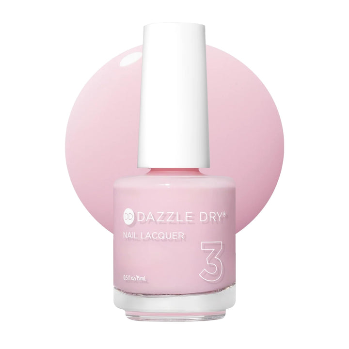 Dazzle Dry front bottle showing Yoga Mama shade and full-coverage color benefit