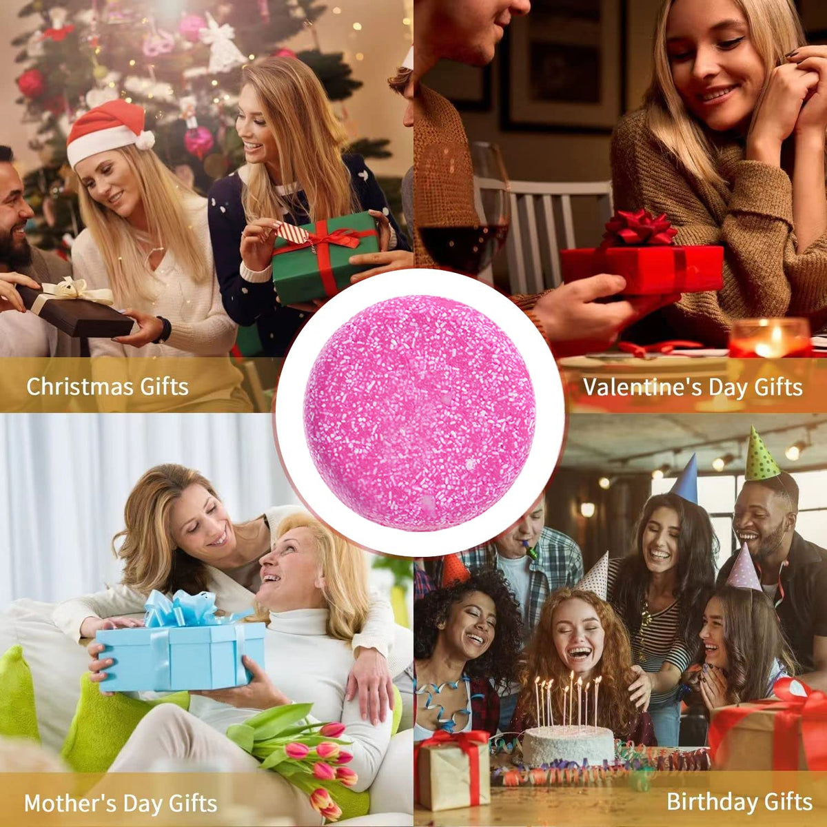 DBEAUTYM gift set styled in a bathroom scene suggesting ready-to-give present benefit