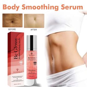 Dcsily Be Glossy 100ml bottle held in hand to show size and travel-friendly capacity