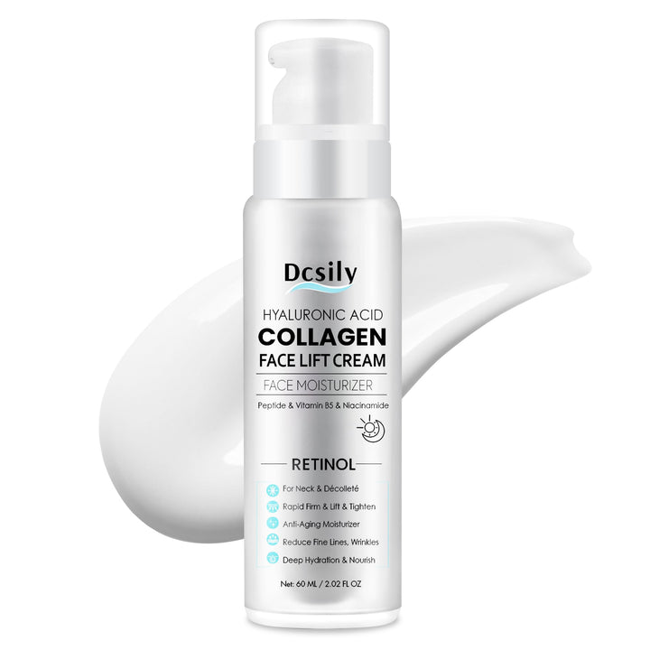 Dcsily front jar showing product and benefits on shelf