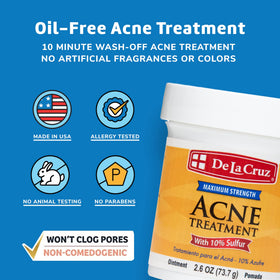 De La Cruz open tube texture close-up demonstrating ease of application
