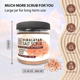 Dead Sea Collection displayed in bathroom setting conveying at-home spa benefit