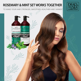 Dead Sea Collection bottle close-up label highlighting mineral-rich formula