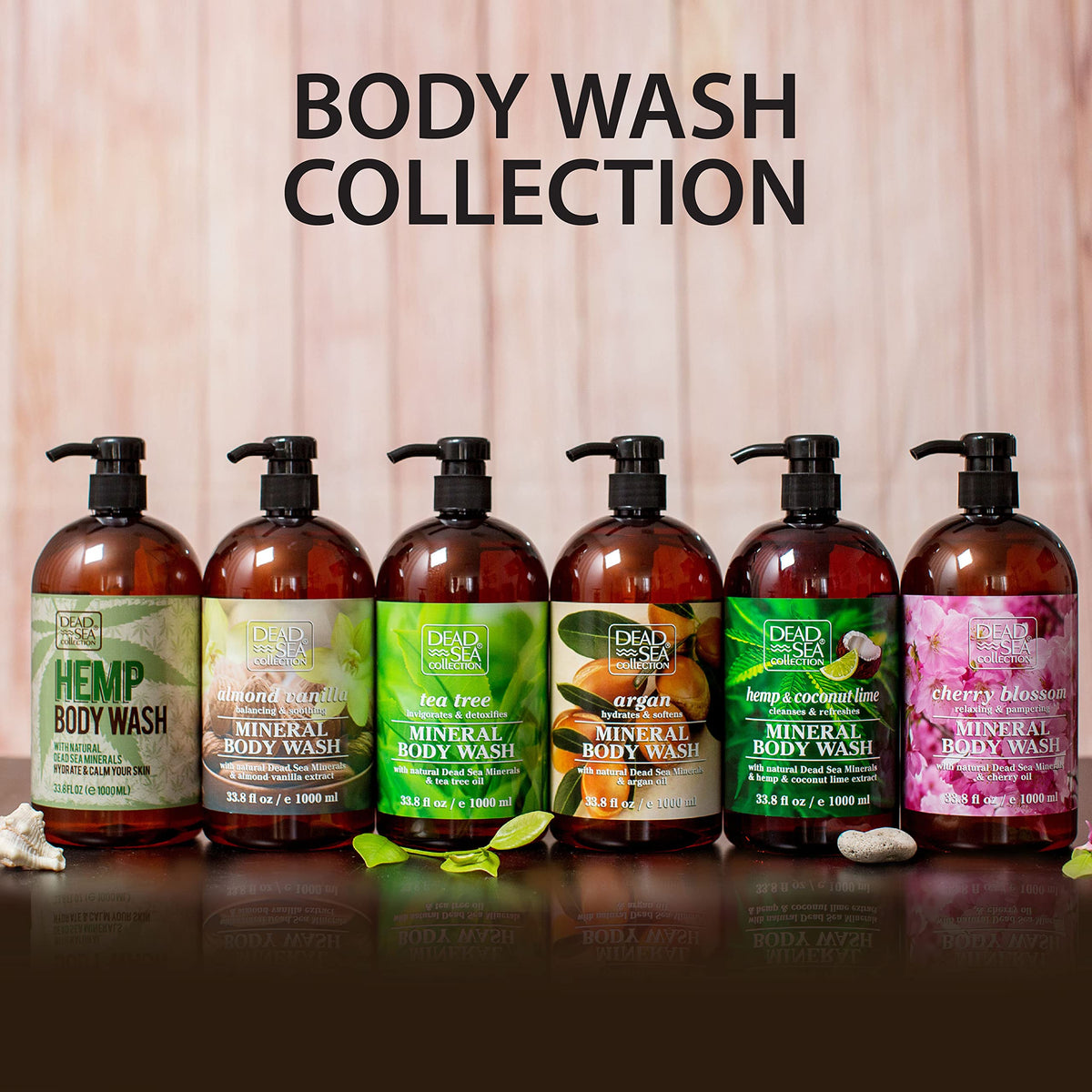 Dead Sea Collection coconut and lime still life emphasizing natural scent benefit