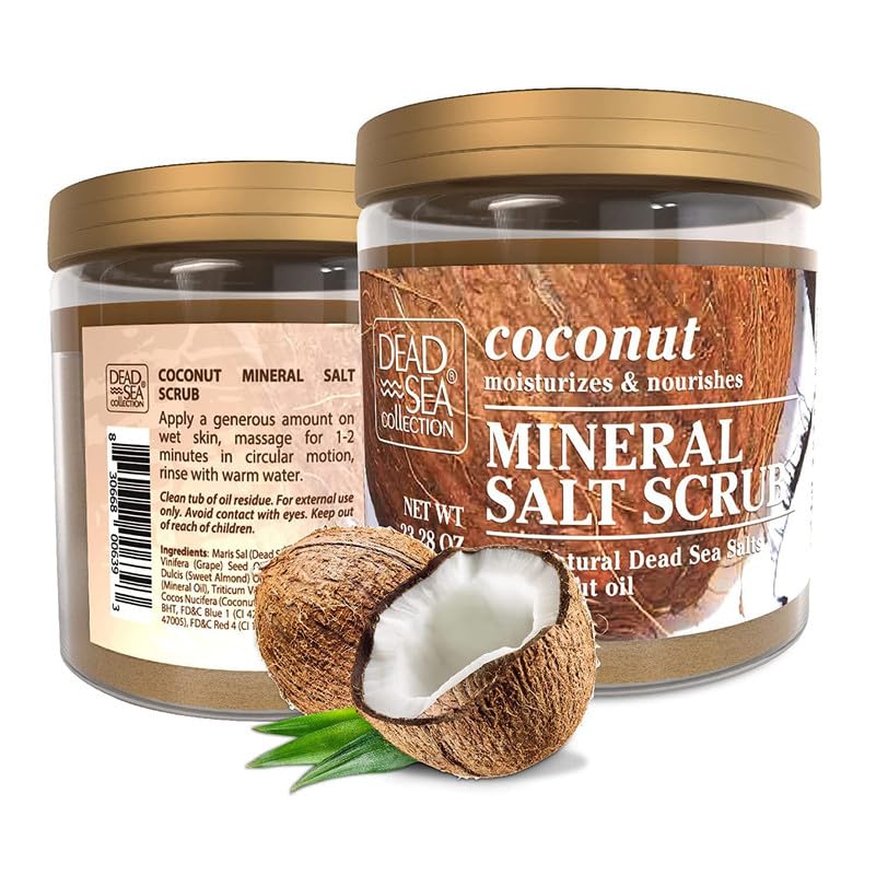 Dead Sea Collection in shower setting illustrating at-home spa use and relaxation