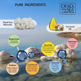 Dead Sea Collection conditioner creamy texture for smooth detangling