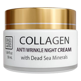 Dead Sea Collection front packaging showing jar and brand benefits