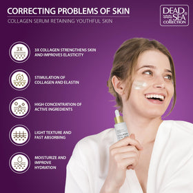 Dead Sea Collection minerals and sea salt visual illustrating nourishing blend