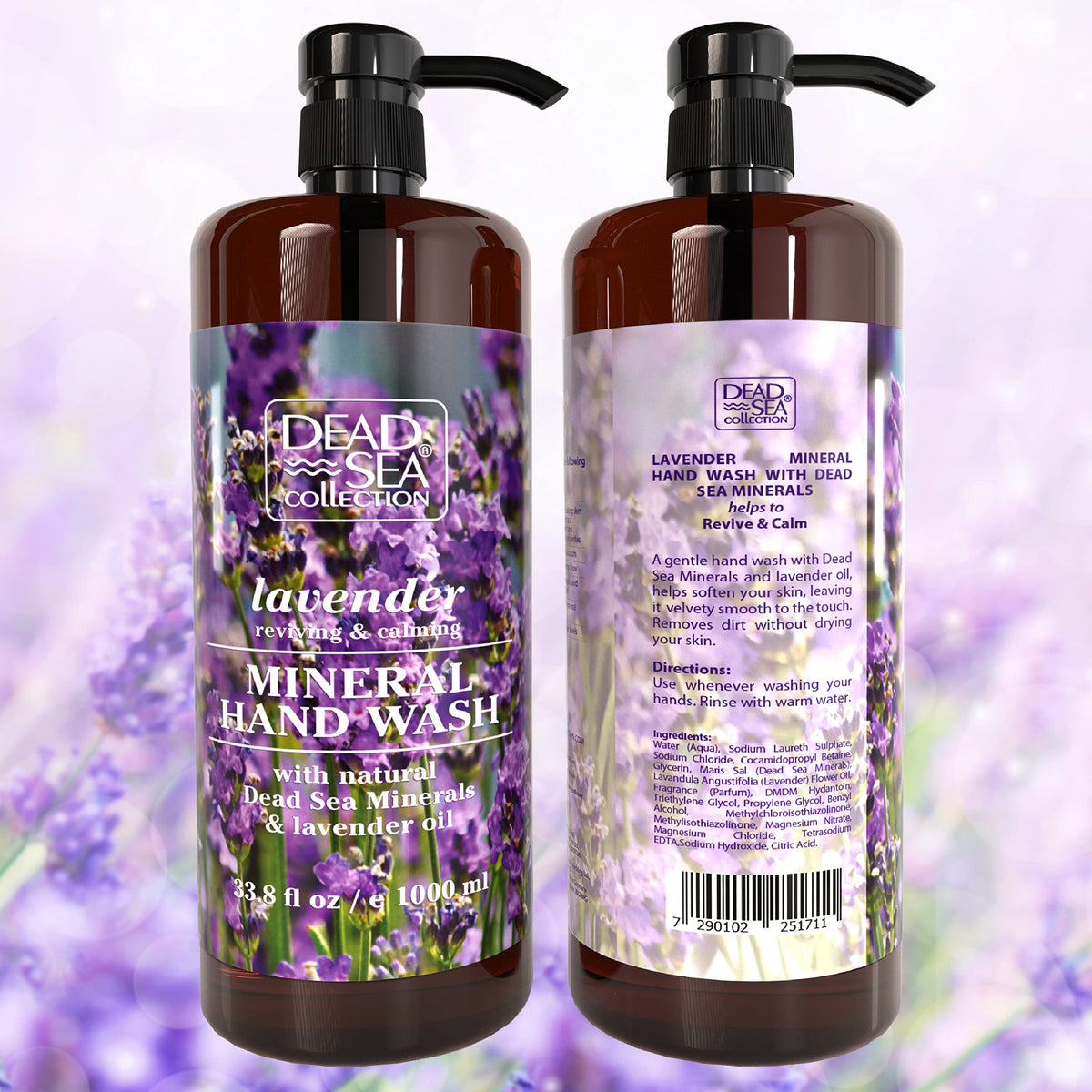 Dead Sea Collection kitchen sink use showing practical everyday moisturizing hand cleansing