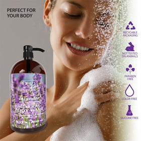 Dead Sea Collection label and ingredients panel highlighting mineral content