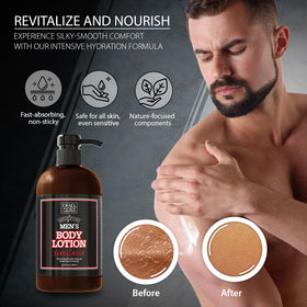 Dead Sea Collection lotion applied on forearm for visible hydration benefit