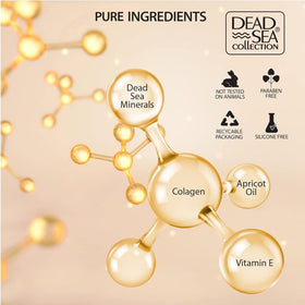 Dead Sea Collection open jar texture highlighting smooth absorbency benefit