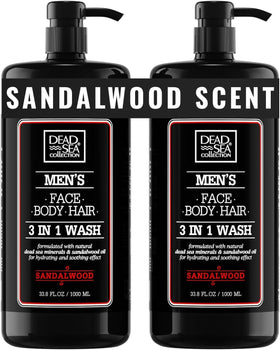 Dead Sea Collection front packaging showing two large pumps and brand