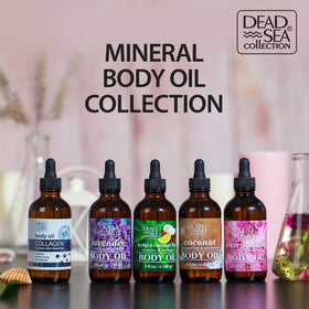 Dead Sea Collection natural scent ingredients visualizing fragrance notes