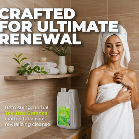 Dead Sea Collection in shower scene delivering a refreshing spa-like cleanse