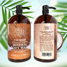 Dead Sea Collection in-shower scene showing gentle cleanse benefit during use