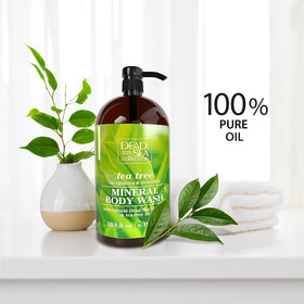 Dead Sea Collection texture lather demonstrating rich foam and moisturizing feel