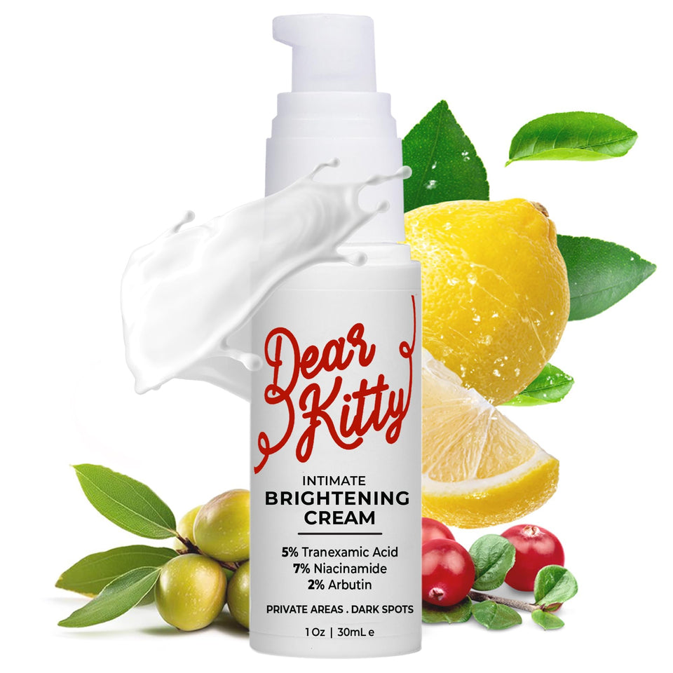 Dear Kitty front packaging showing tube and benefit for even tone