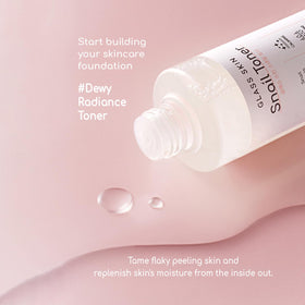 DEARBOO label close-up highlighting key ingredients like snail mucin