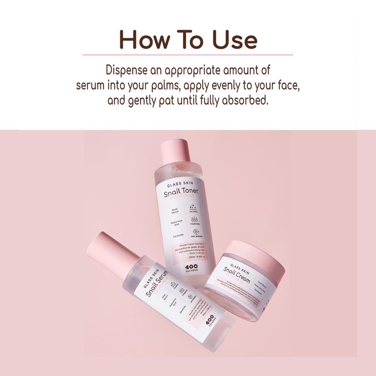 DEARBOO lifestyle bathroom counter display showing everyday routine ease