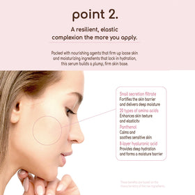 DEARBOO serum on hand demonstrating lightweight feel and quick absorbency