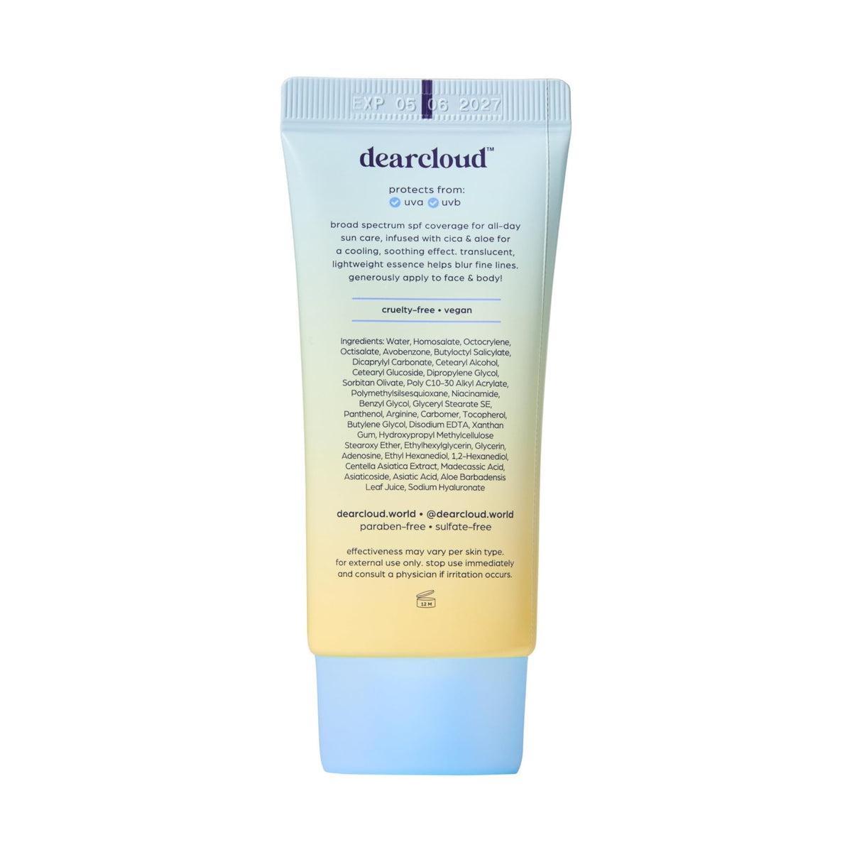 dearcloud texture close-up revealing smooth primer-like finish benefits