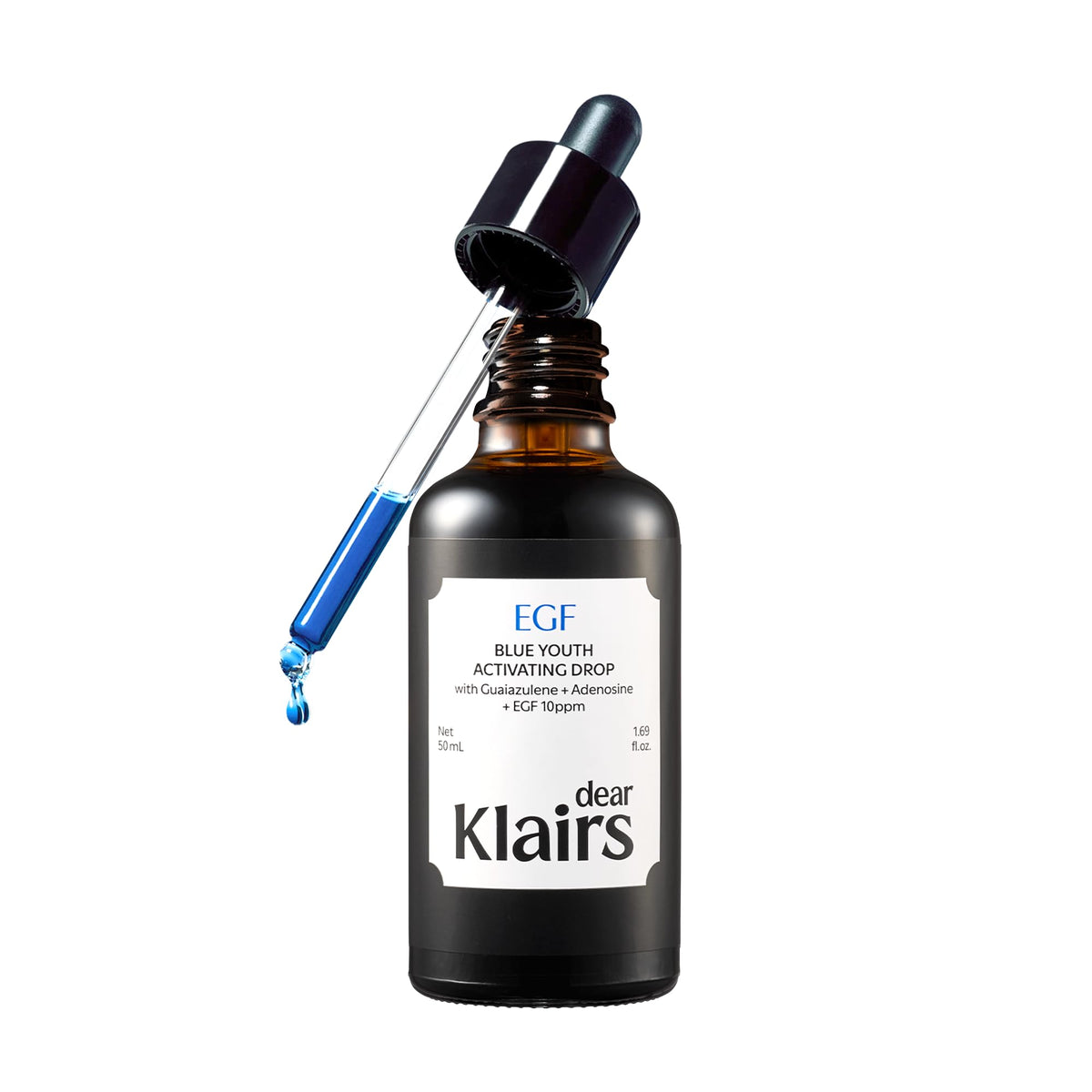 DearKlairs front bottle showing clean packaging and product benefit