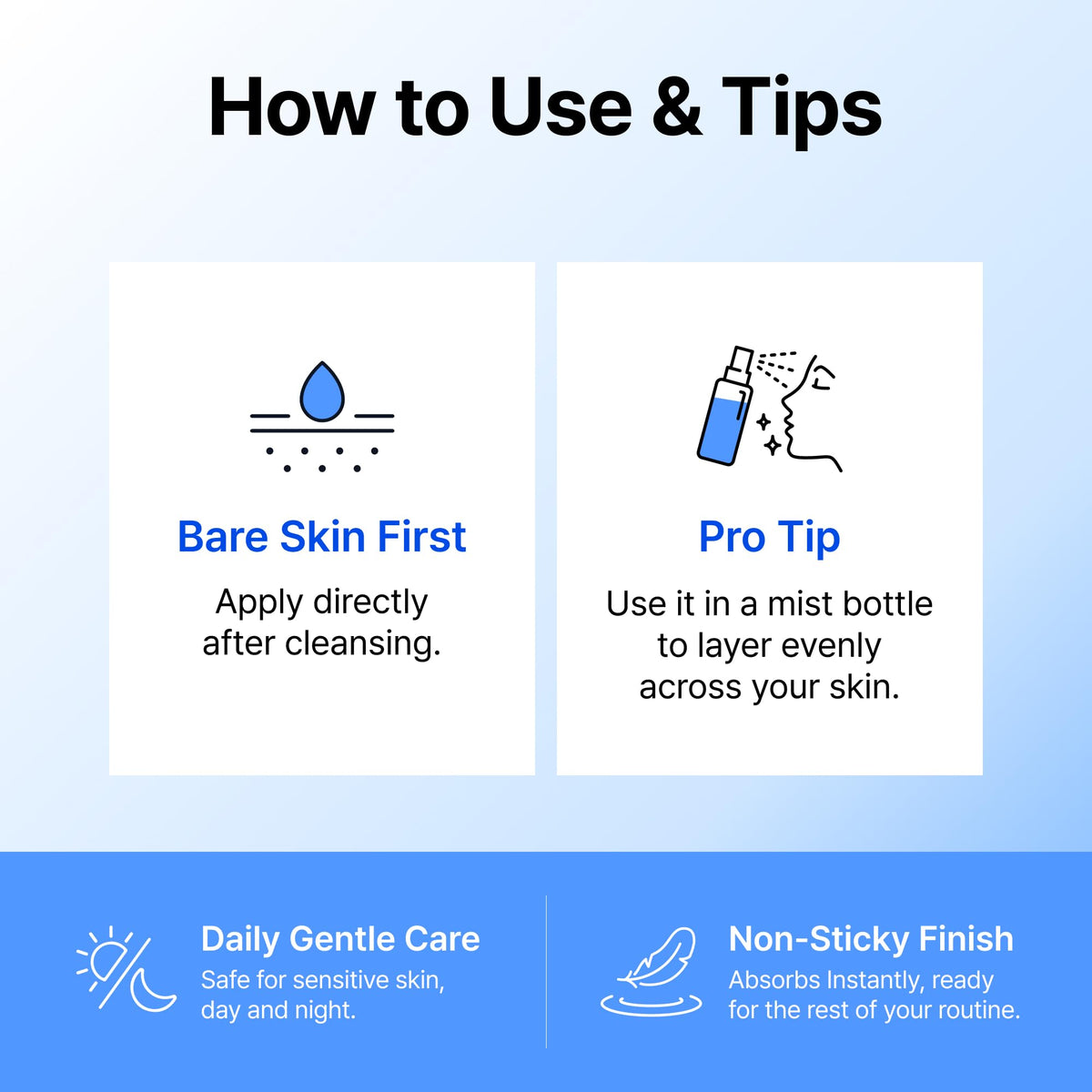 DearKlairs bottle staged on bathroom shelf in morning routine for calming effect