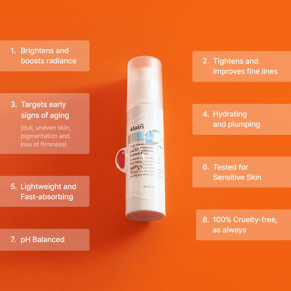 DearKlairs in a bathroom routine scene, suggests easy daily layering and skincare integration